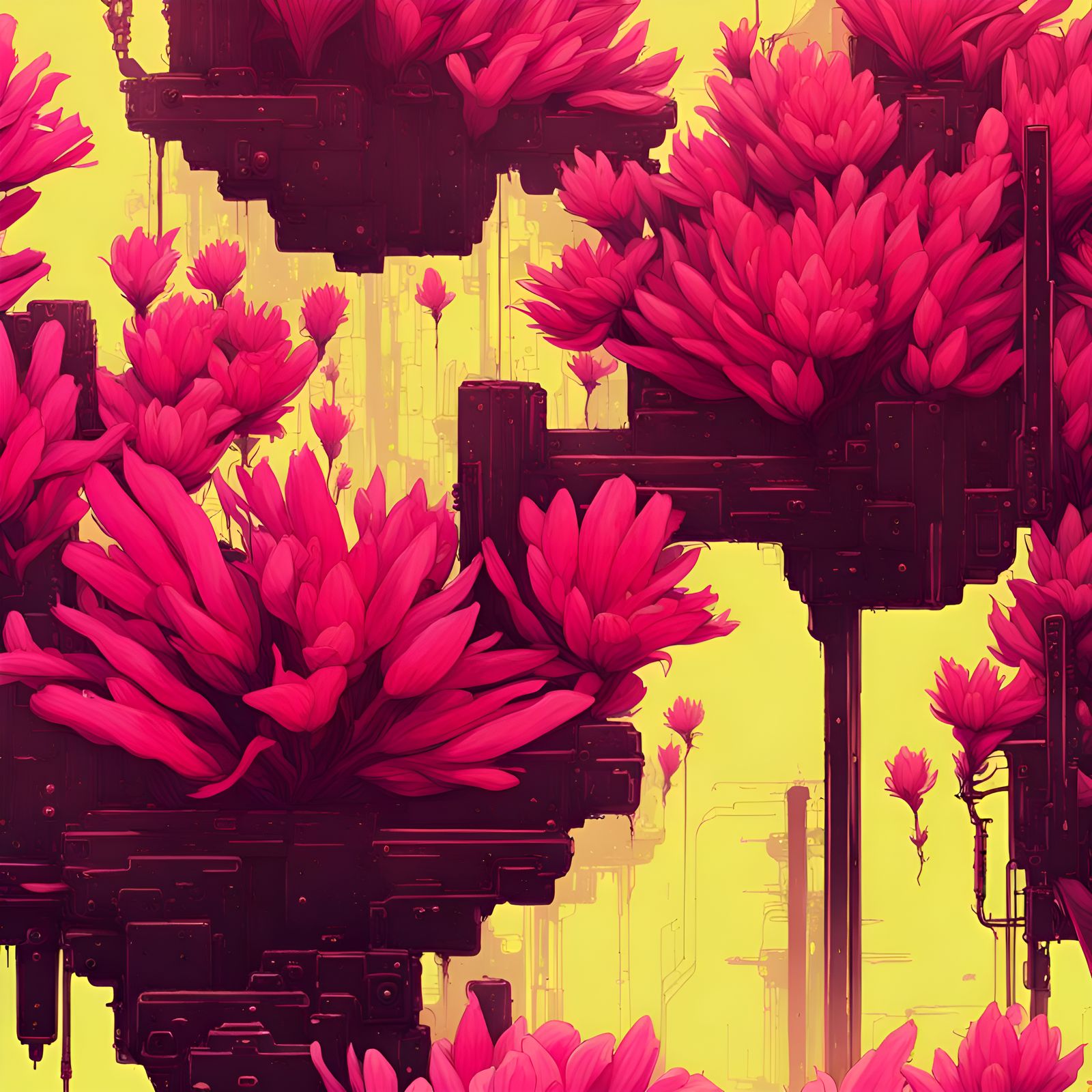 I see a flower from another planet.