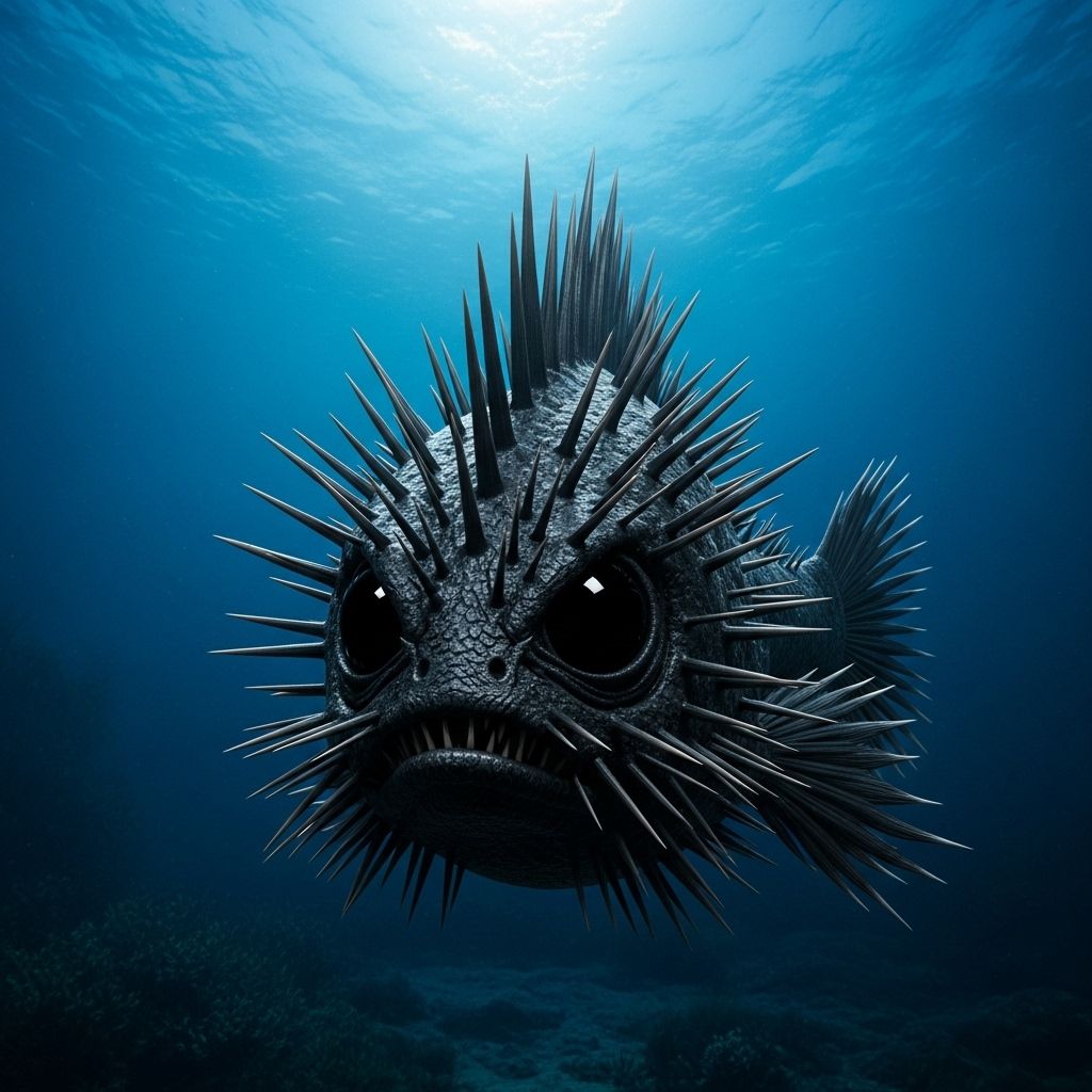Spikey fish