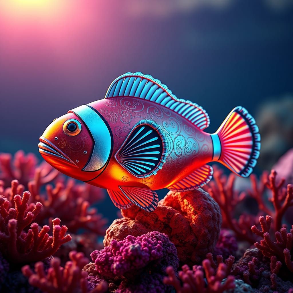 a Clown fish