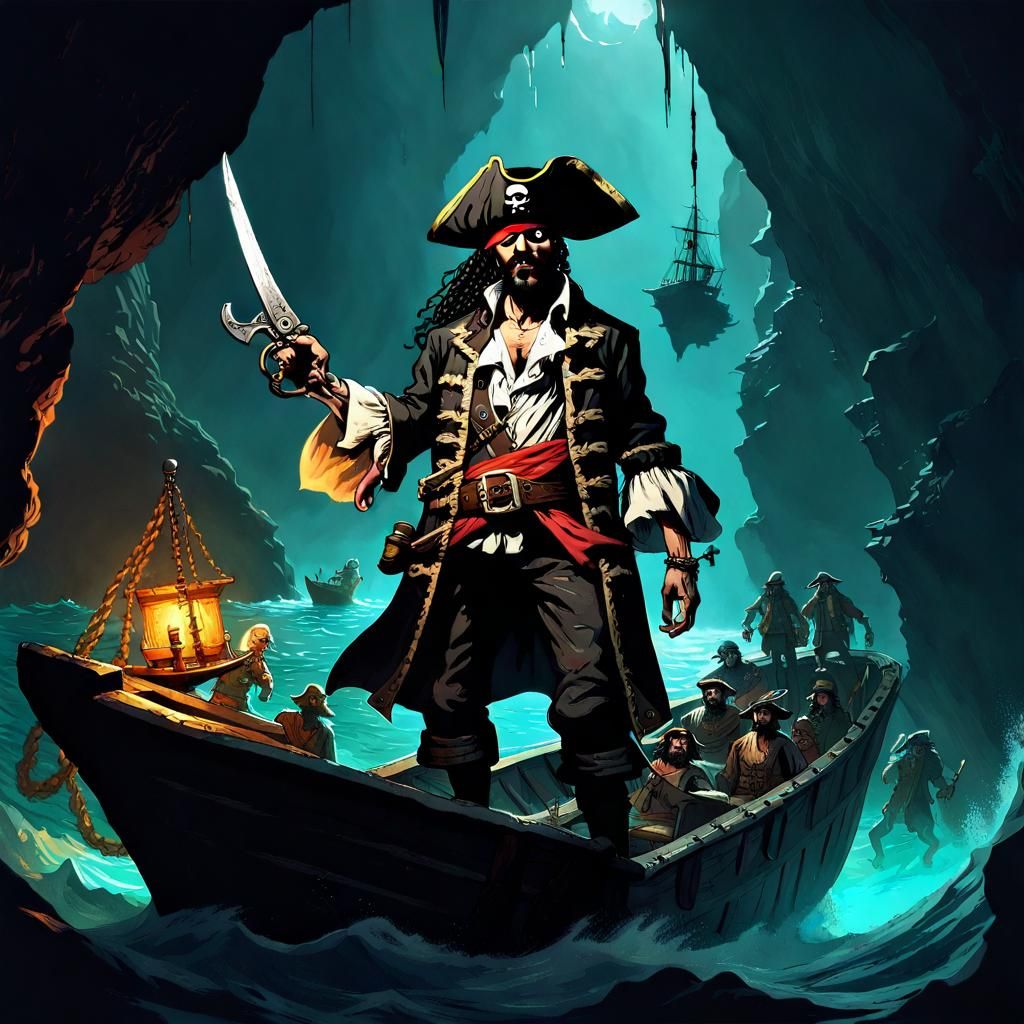 Pirates in the  hole  by @ARichkov