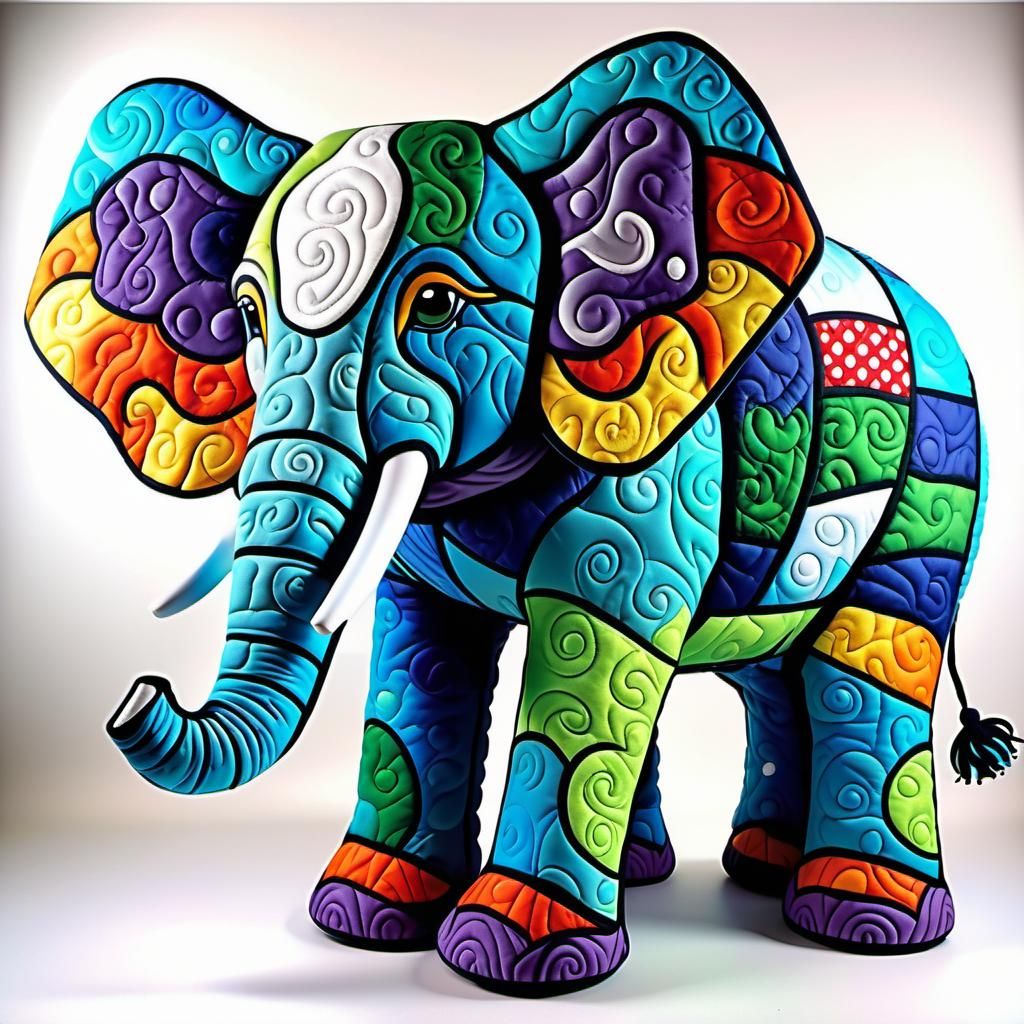 Stuffed Elephant Toy