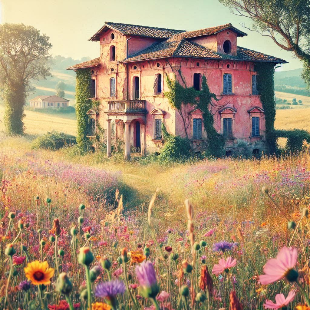 Decaying villa