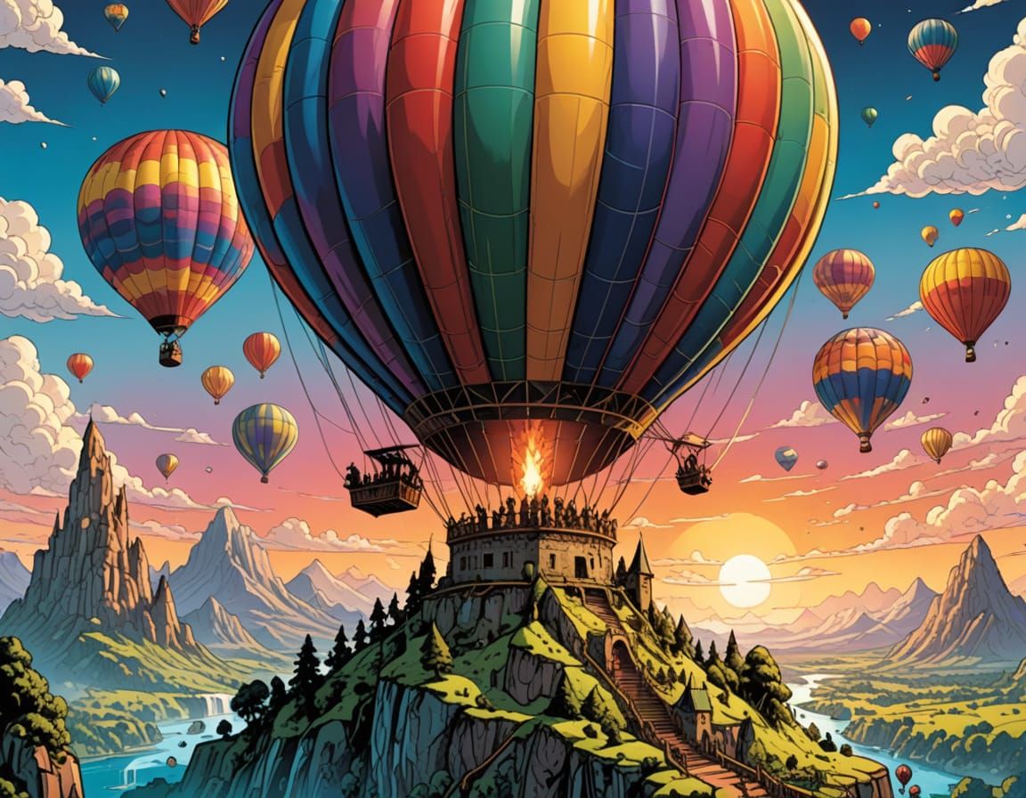 Tolerance and hot-air balloon...  by @Alister