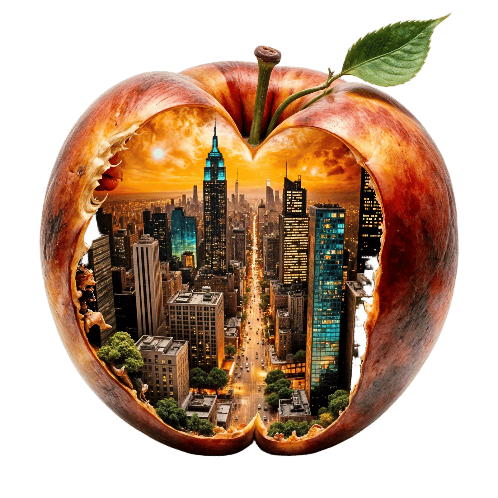 The Big Apple  by @LadyAly B