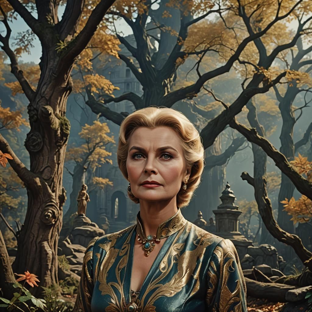Actress Joanne Woodward in a scene from the film Three Faces...