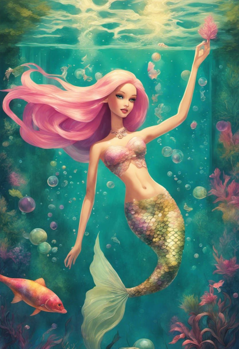 Mermaid Nō 4 Barbie-Edition