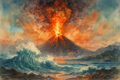 הר געש - פנטזיה