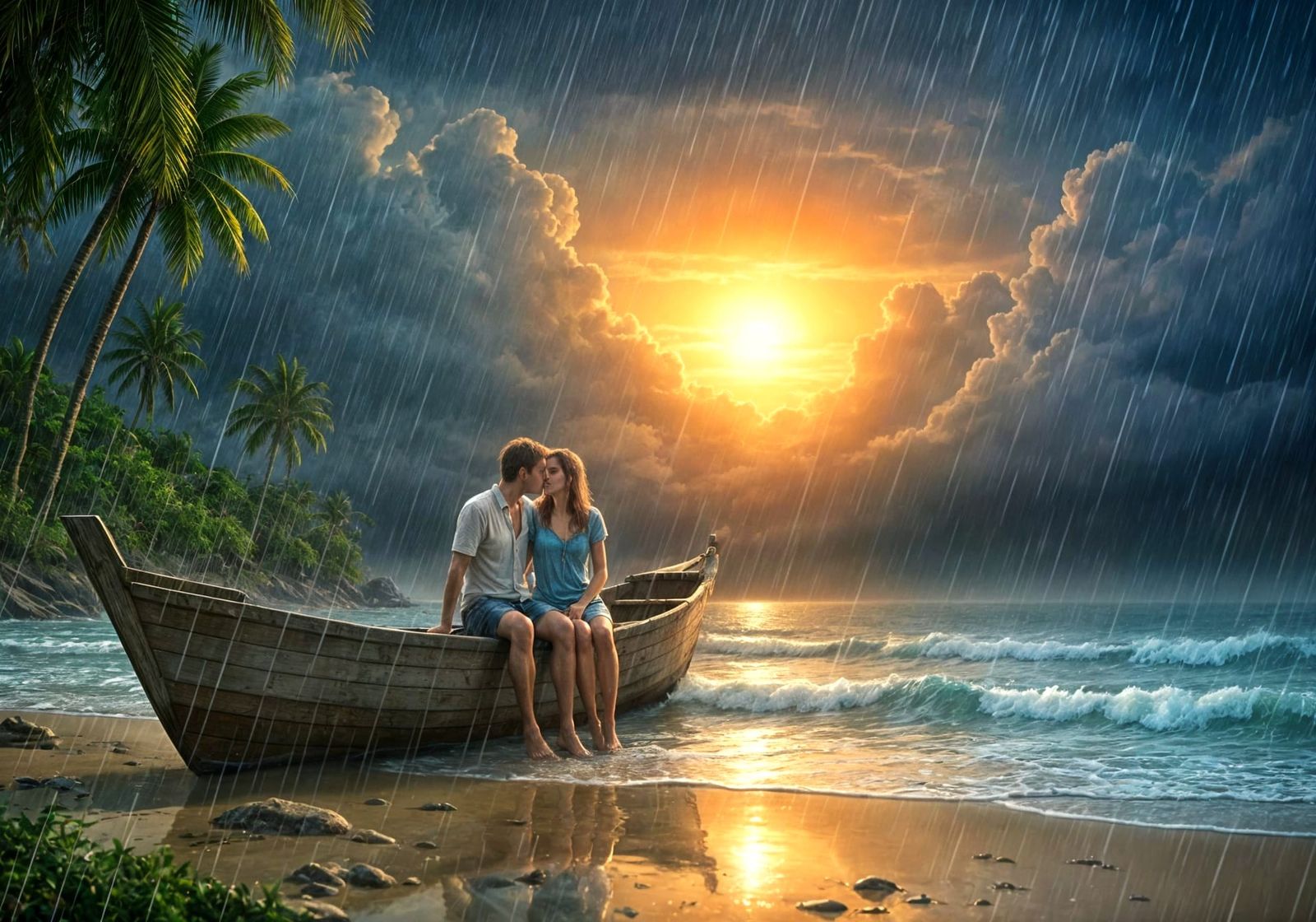 ...and when the rain begins to fall...  by @Nikko P