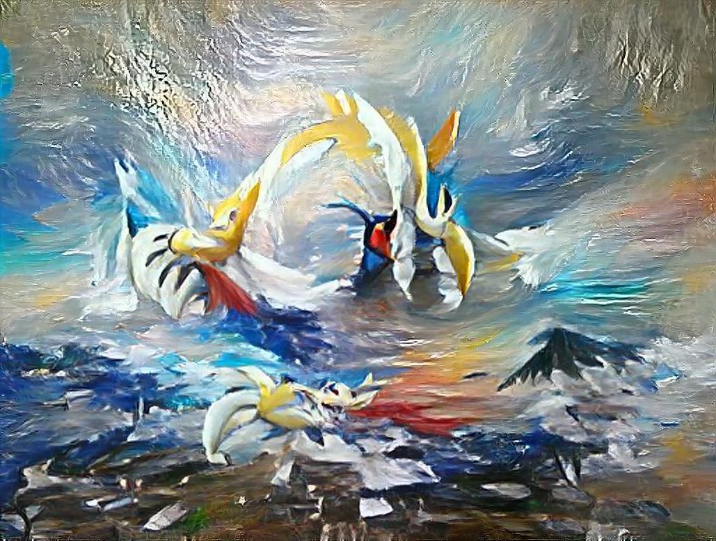 Ho-Oh & Lugia #2