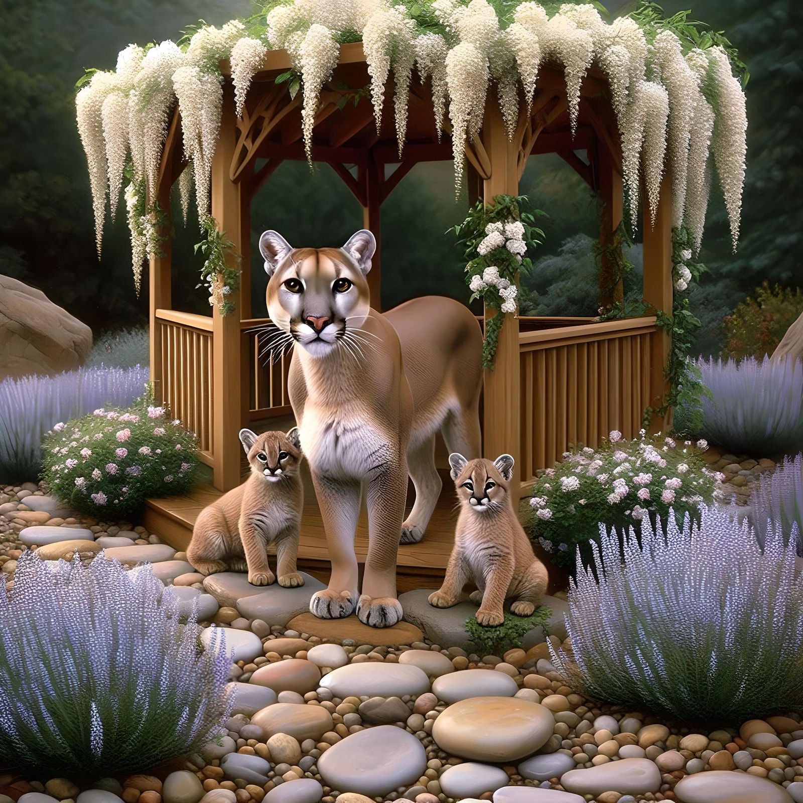 Backyard visitors - Bing