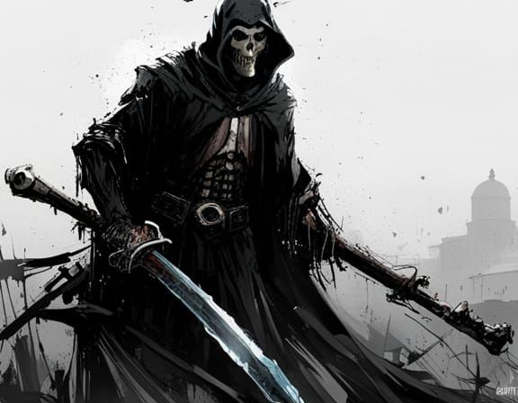 The Grim Reaper - AI Generated Artwork - NightCafe Creator