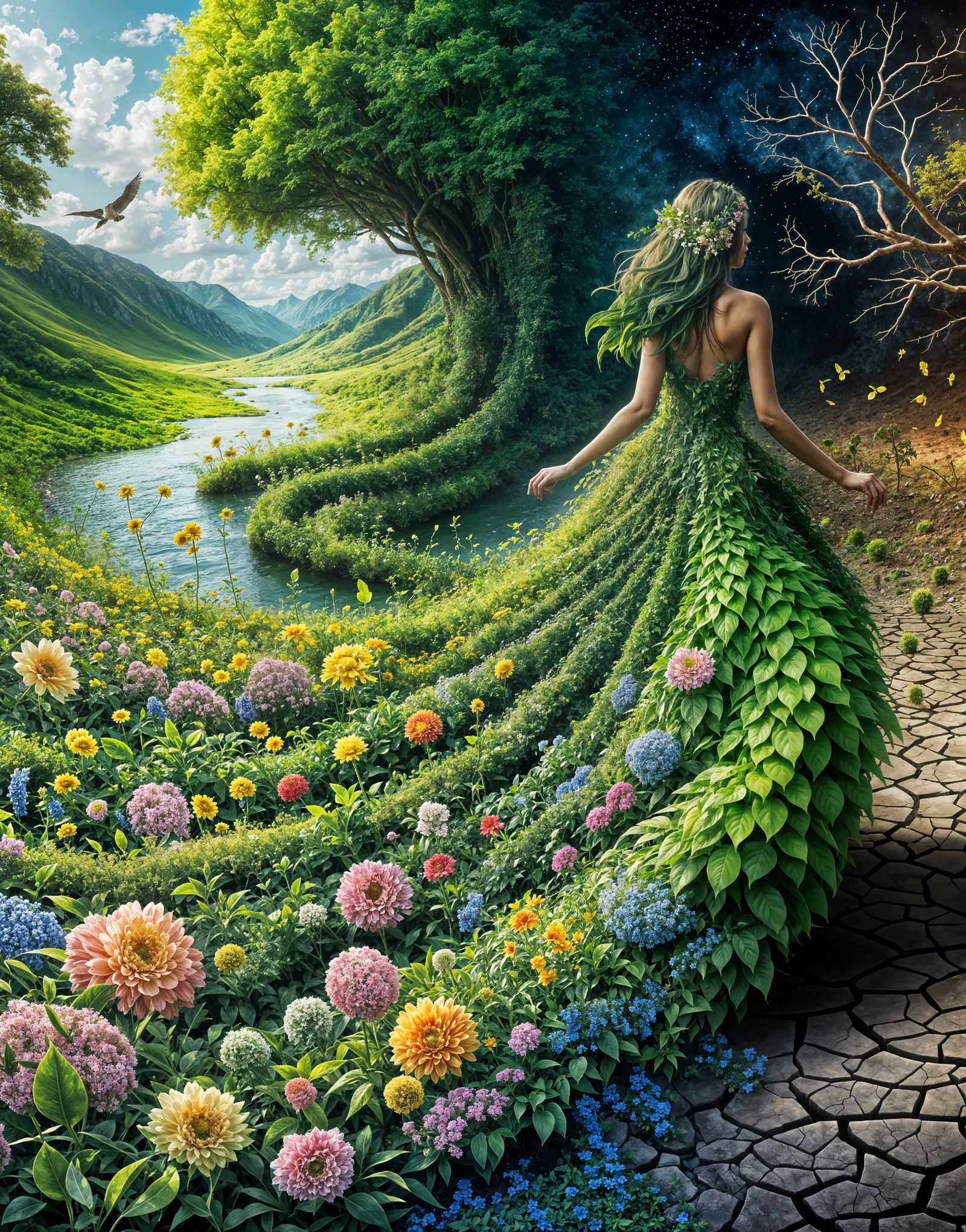 Gaia restoring Life  by @TSharp 