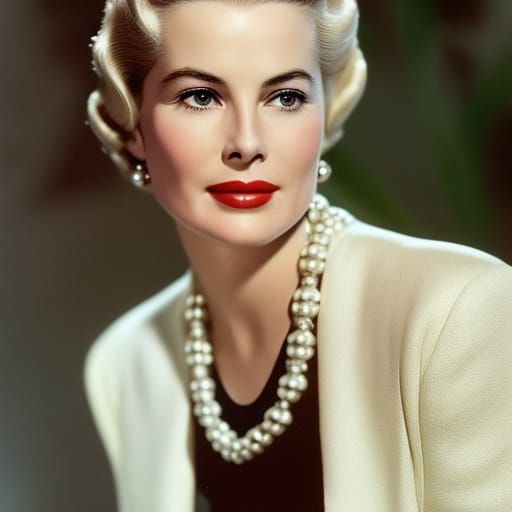 Grace Kelly ~ “The pearl is the queen of gems and the gem of queens ...