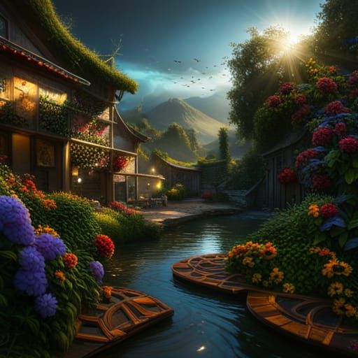 black roses and sunflowers - AI Generated Artwork - NightCafe Creator