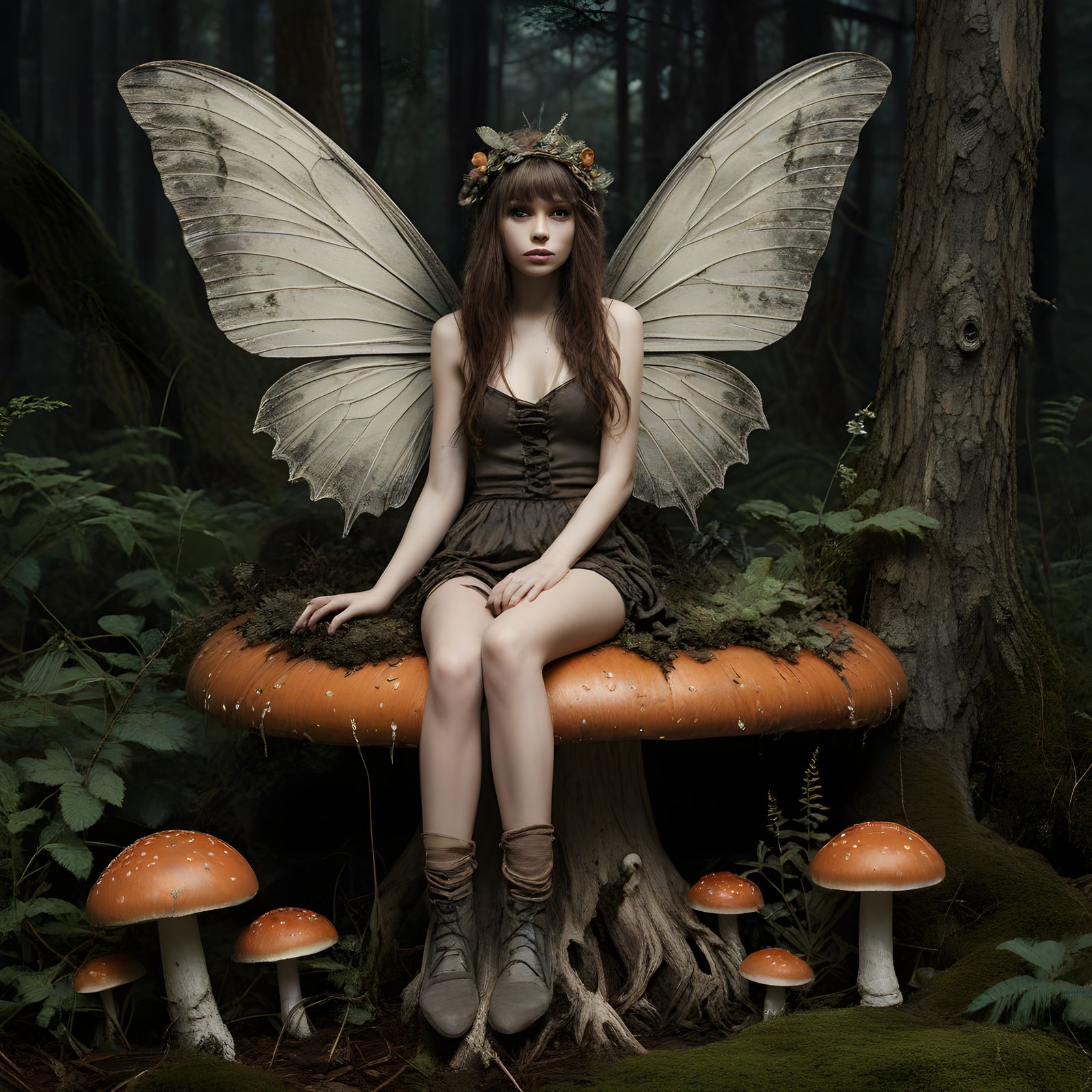 forest fairy  by @LovelyLunatic