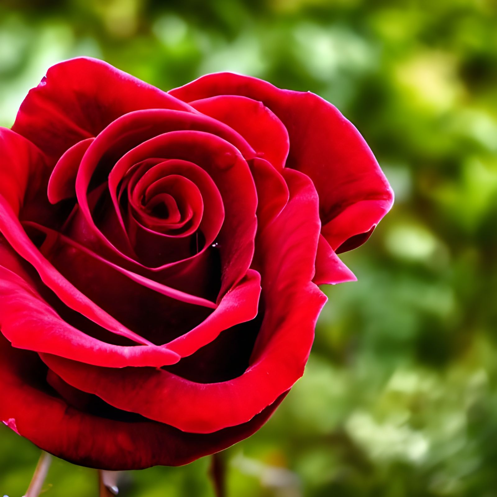 Rose AI Generated Artwork NightCafe Creator