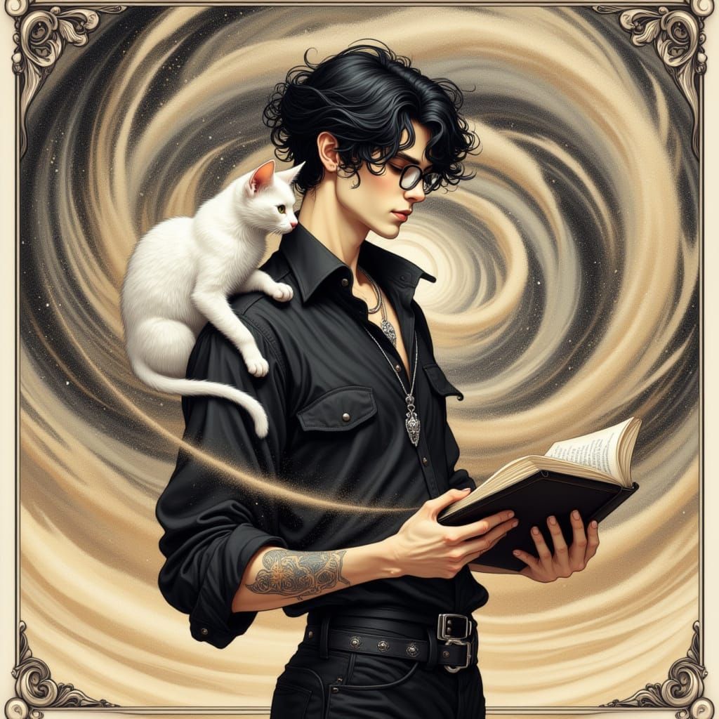 Sand Sorcery. With Cats IV