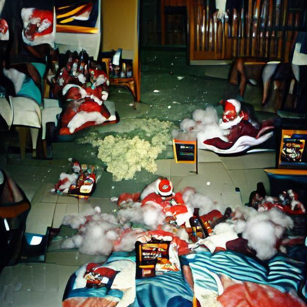 The Night Santa Went Crazy