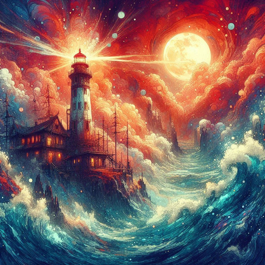 double exposure beautiful fantasy DALL-E 3 portrait landscap...