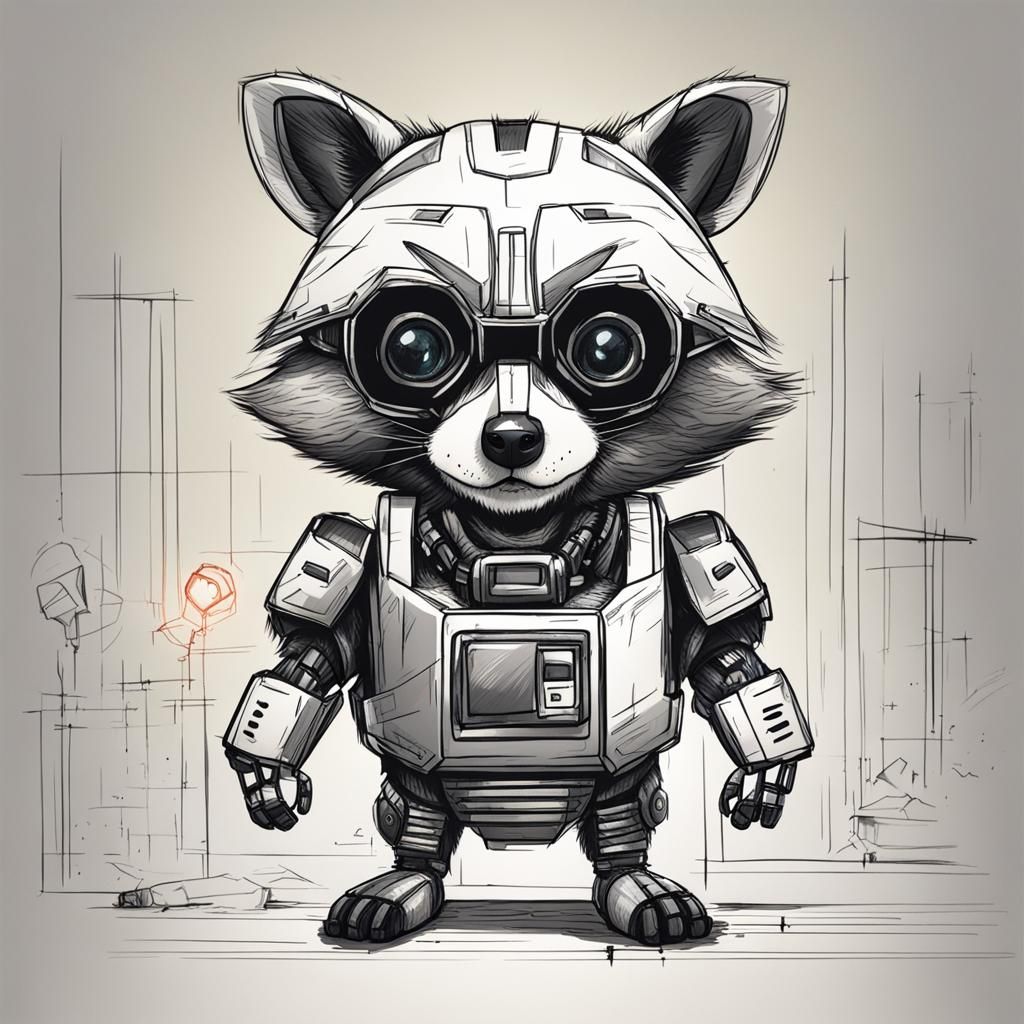 Robot Raccoon