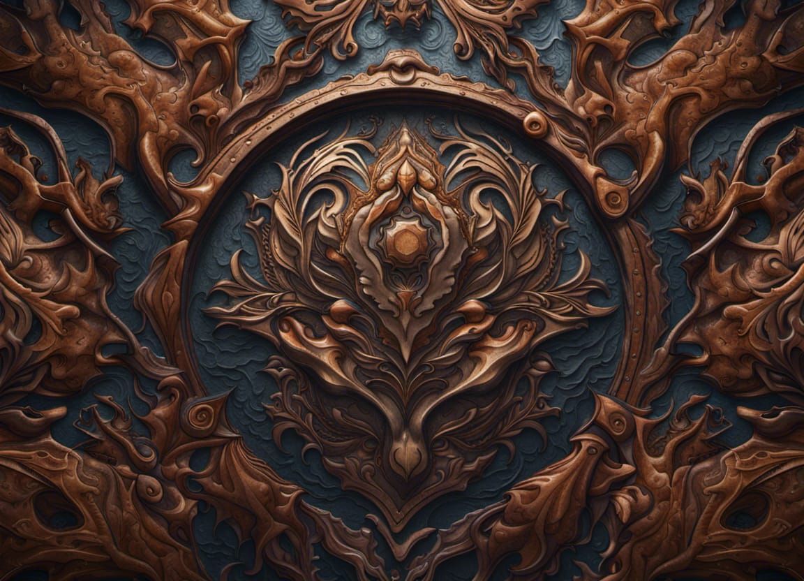 carved leather