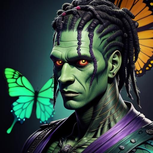 Voodoo Frankenstein Butterfly