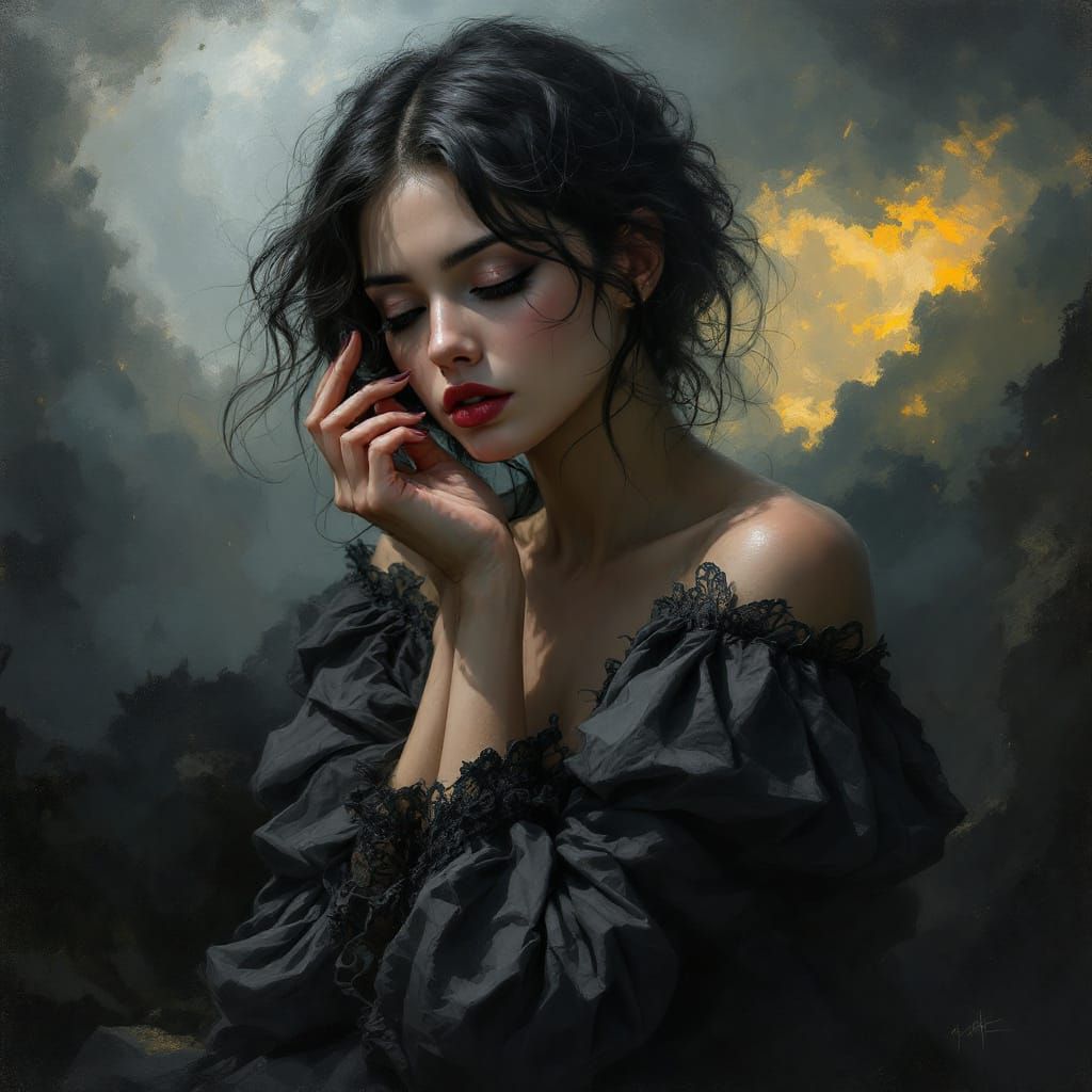 Betty said she prayed today/ For the sky to blow away/ Or maybe stay