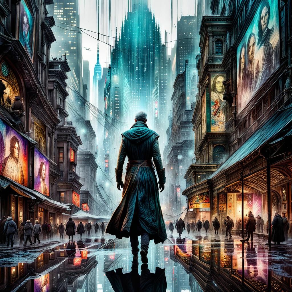 A Bustling City