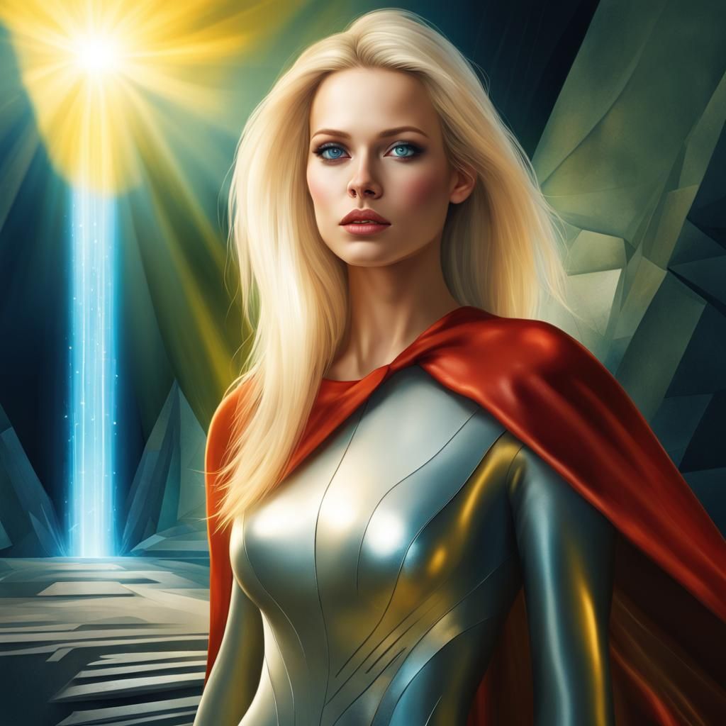 A ray of sunshine in the corner of the sky. Shining on a beautiful