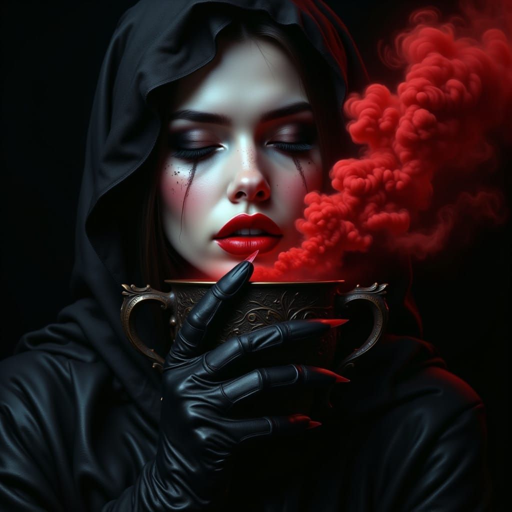 Enigmatic beauty  by @MissMeow4