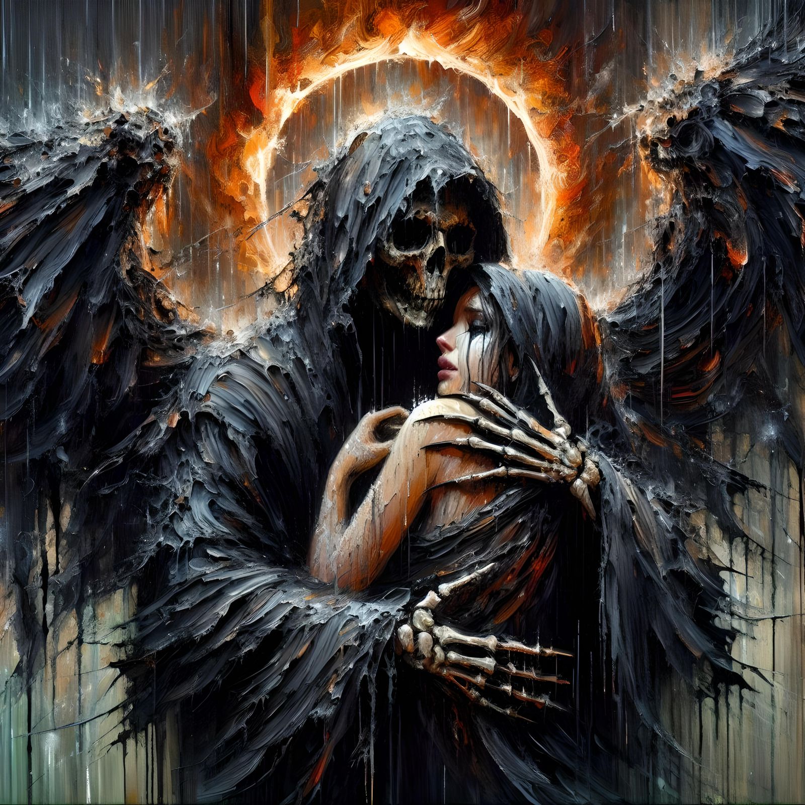 Death’s Sweet Embrace   by @Aetheria 