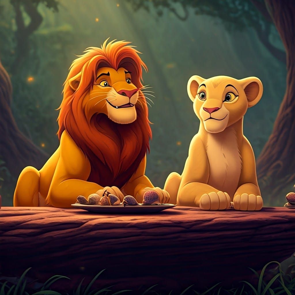 Hakuna Matata Date Night🦁🐛❤️  by @Jen Jay