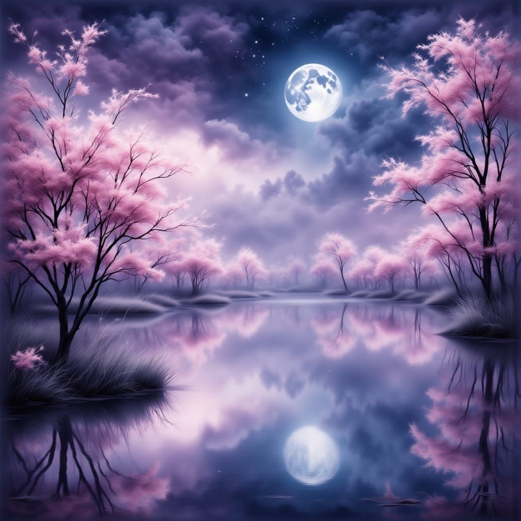 Pink and blue  by @CandsL