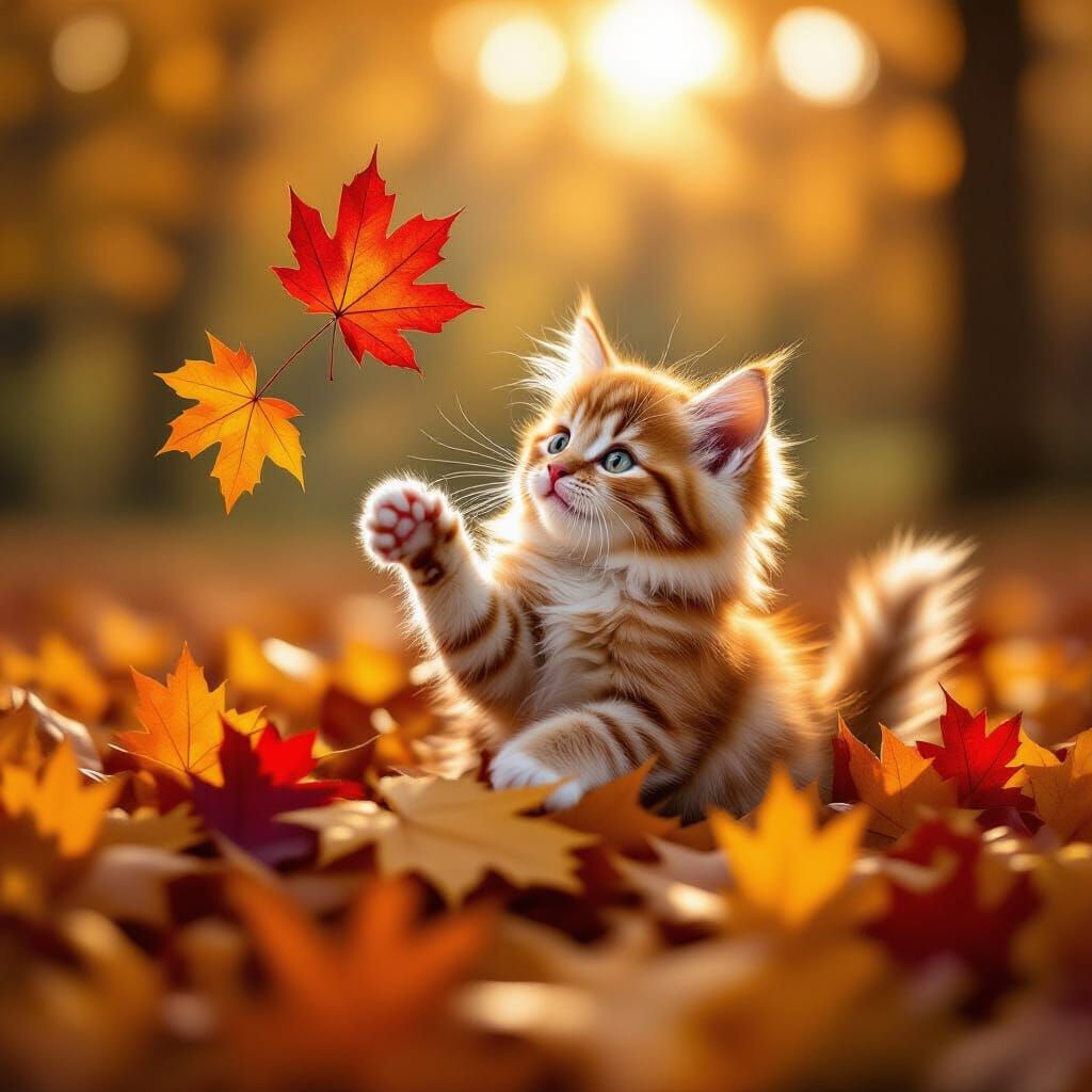 Cute kitten  by @Emma