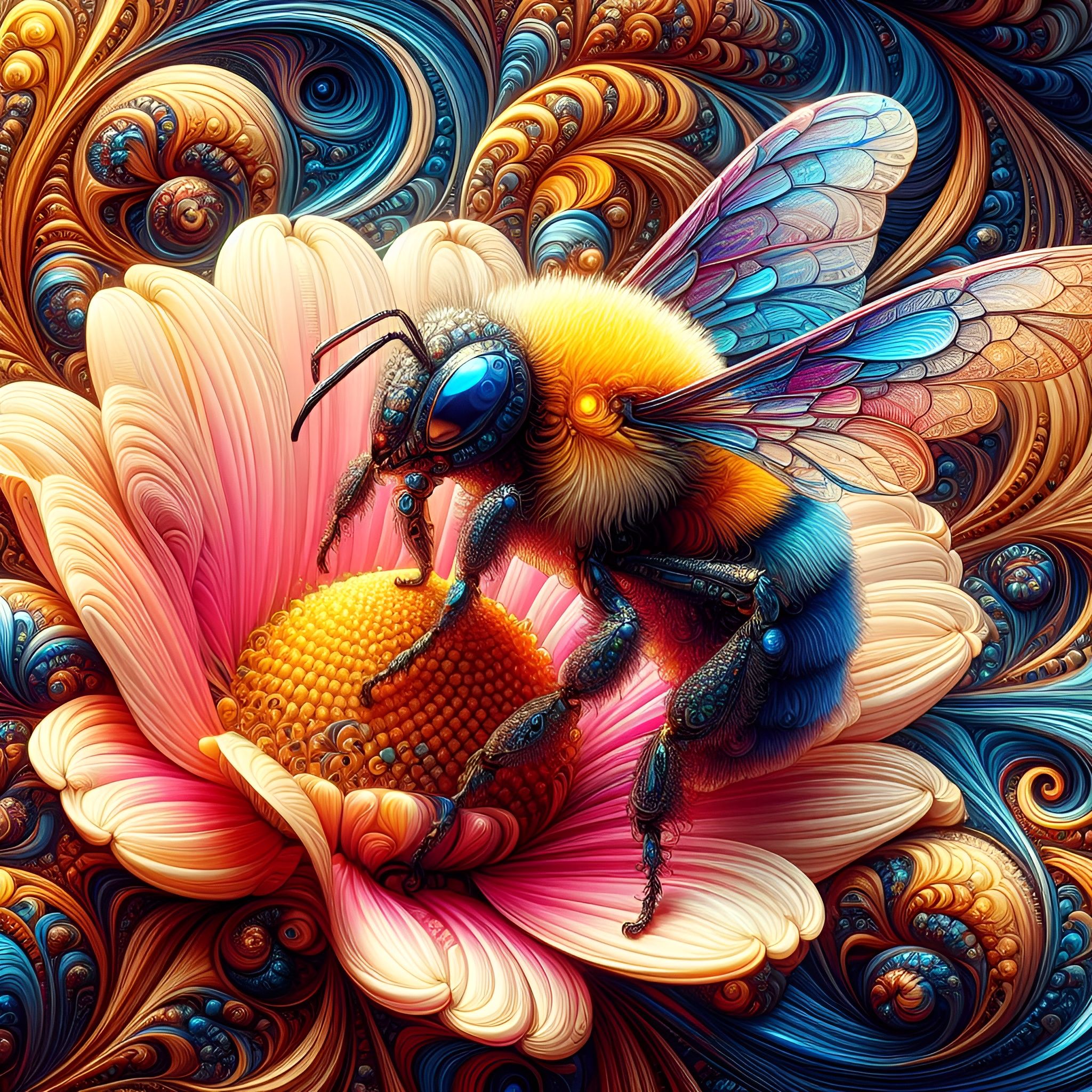 Bzzzy Bee - AI Generated Artwork - NightCafe Creator