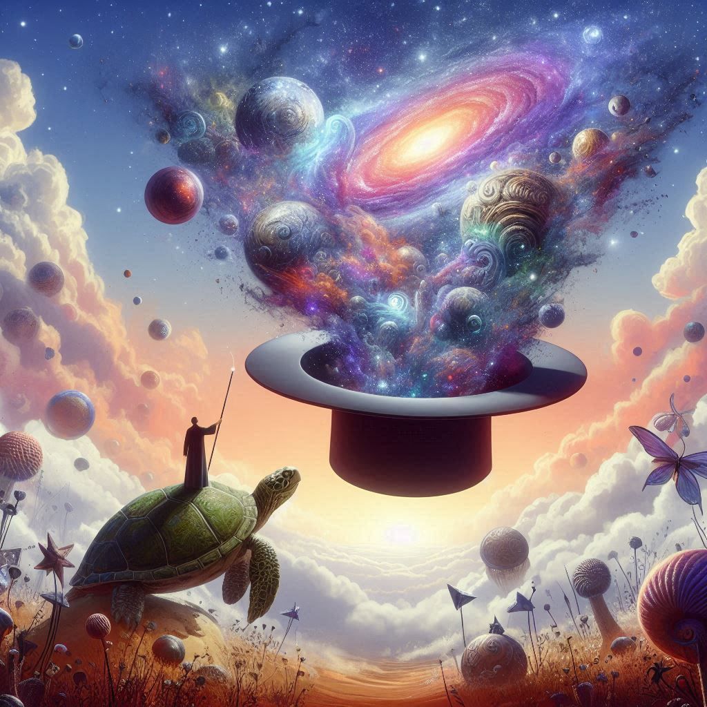 The Magician and the Turtle explore the vastness of all infi...