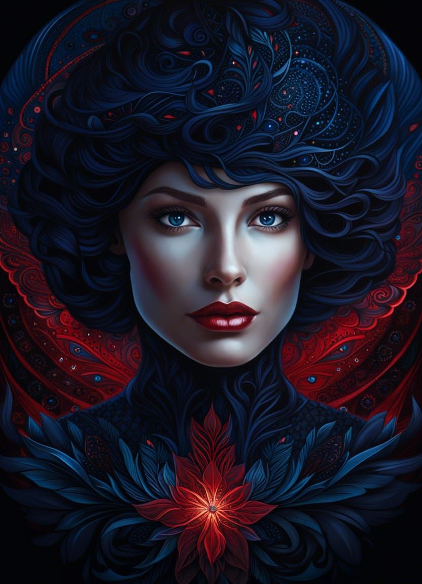 In the darkness of her soul, she sees a light, a seed of hop...