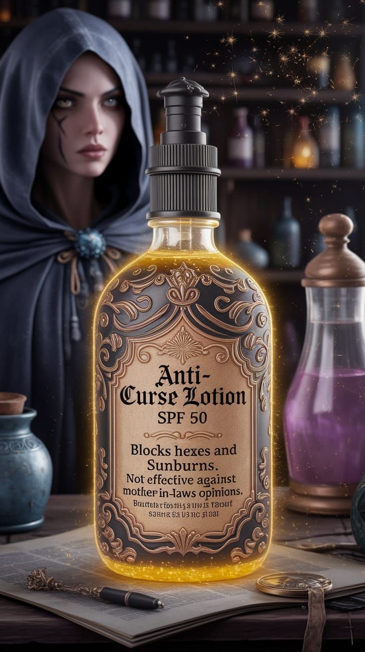 Anti-Curse Lotion SPF 50  by @AI Wannabe