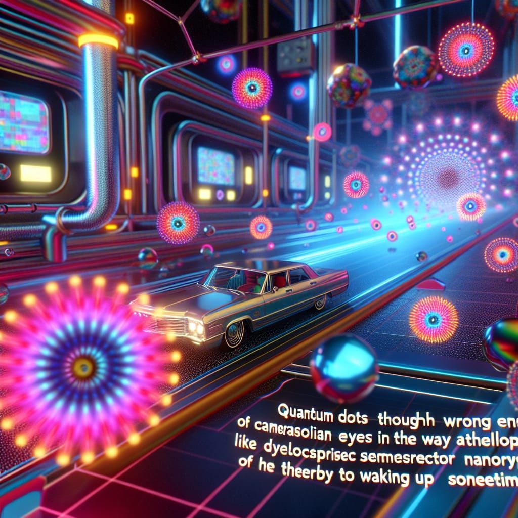 Quantum Dot Ditsyflowers Through the Wrong End of Cameraphonic Telescopian Eyes