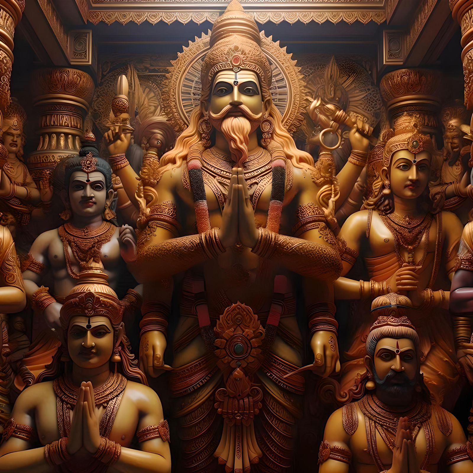 HINDU TEMPLE  DIETIES