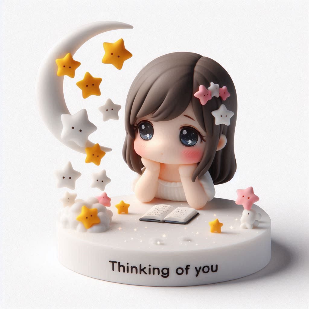 Thinking of You Cute Girl