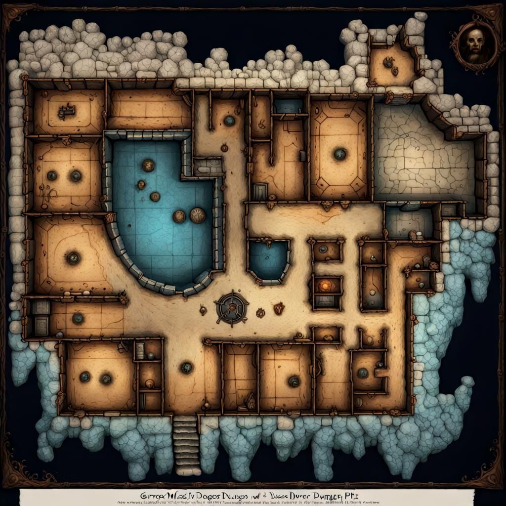 map of an underground medieval dungeon Francisco José de Goya Gustave Doré 10