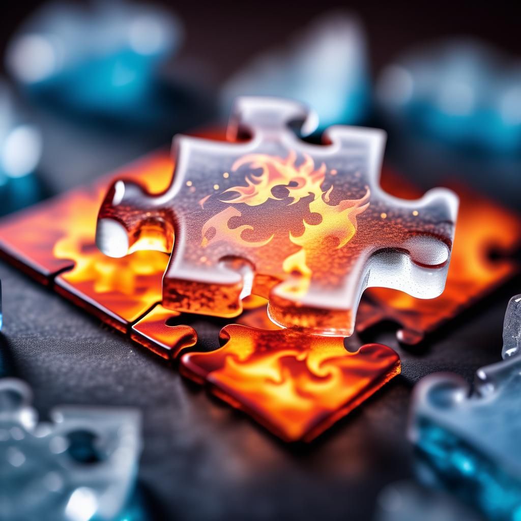 Fire and Ice  by @Doctor Antman