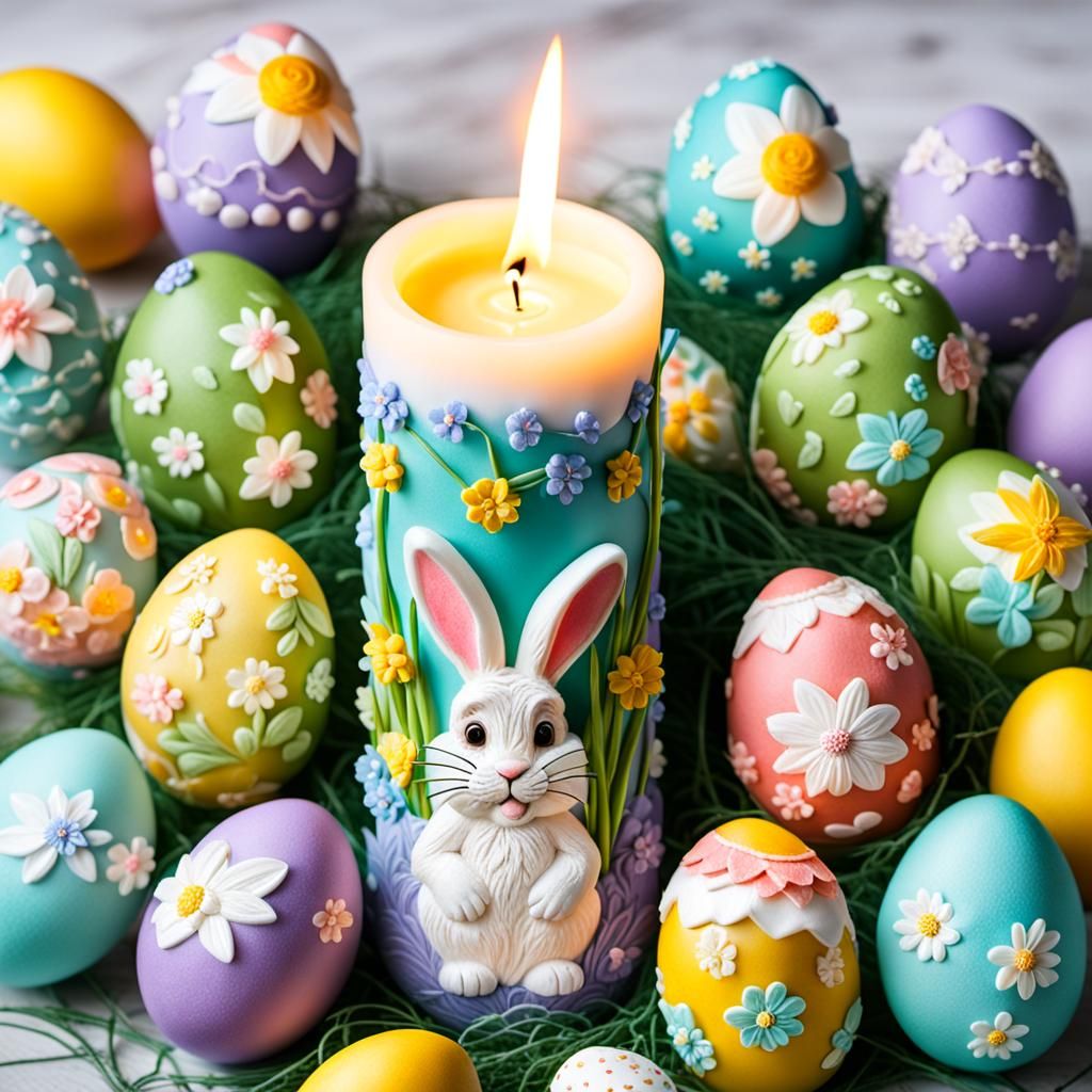 Easter candle