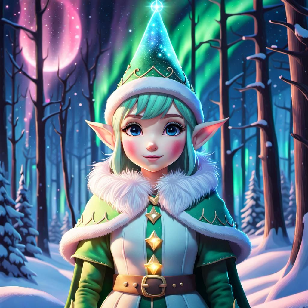 Kawaii elf. - AI Generated Artwork - NightCafe Creator