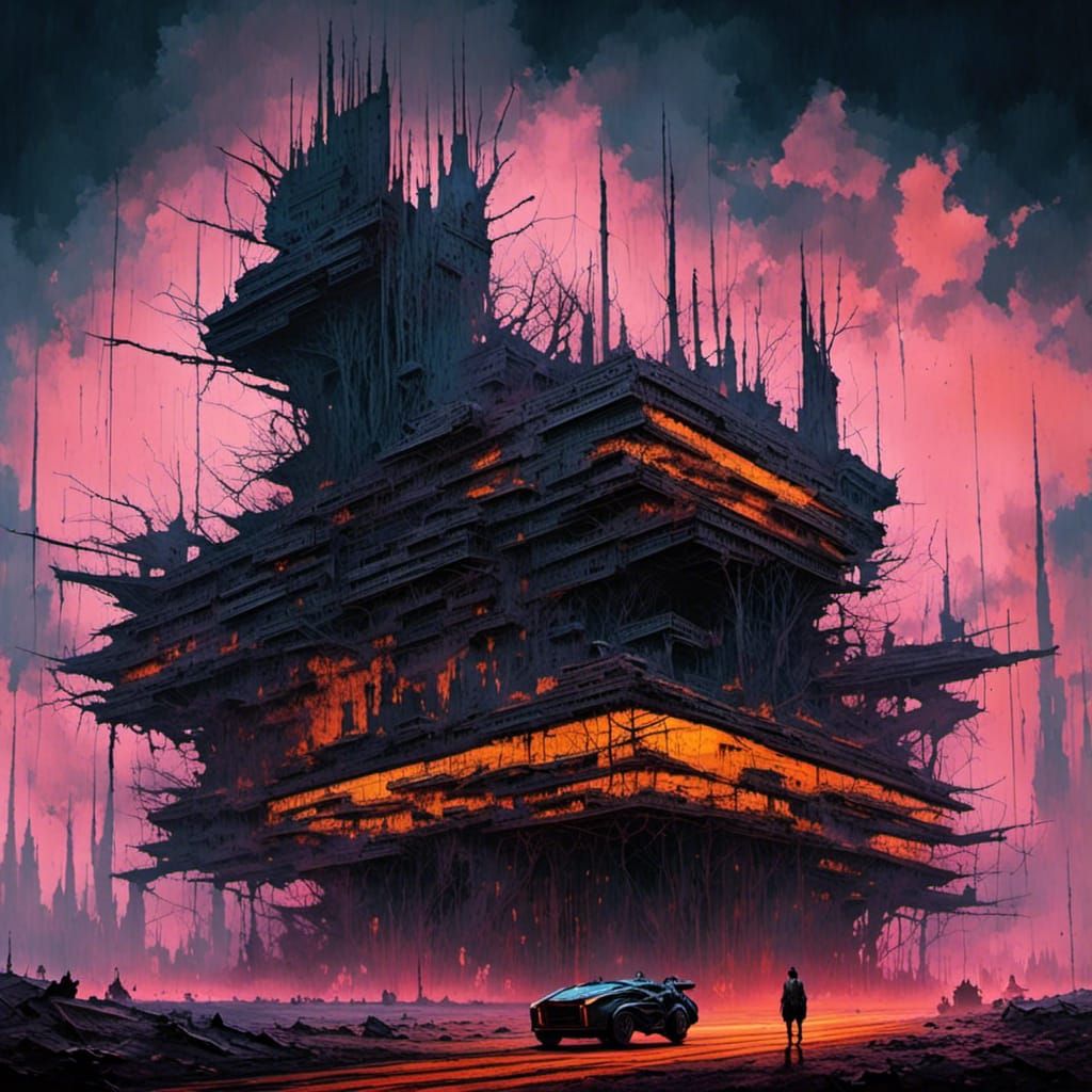 <lora:Dark:1.0> Highway to Hell