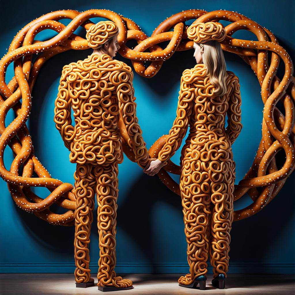 Pretzels People  by @Adrian