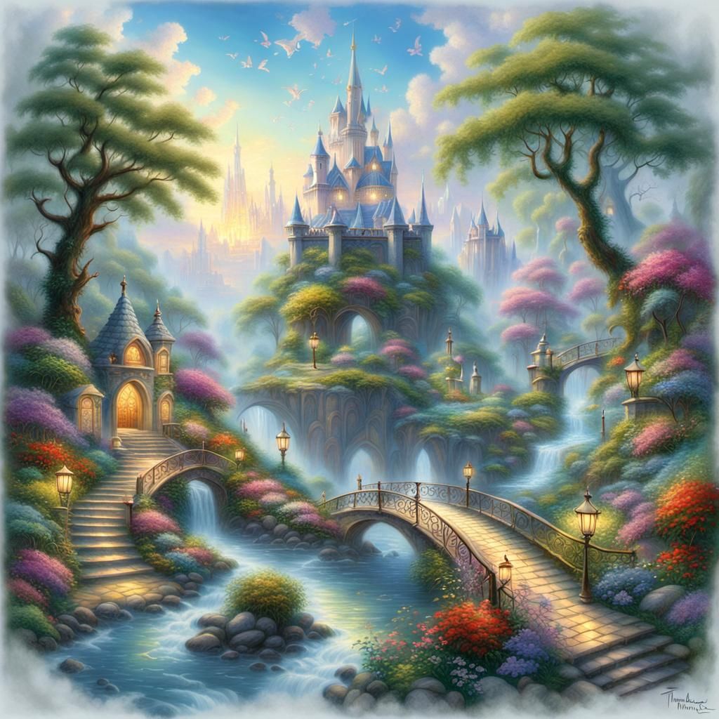 Fairyland, wonderland, dream world, utopia, fantasyland, Ede...