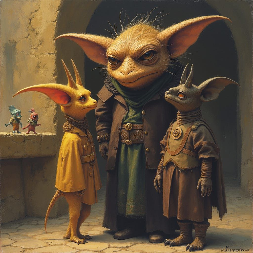 by Syd Mead, Kaja Foglio, and Brian Froud