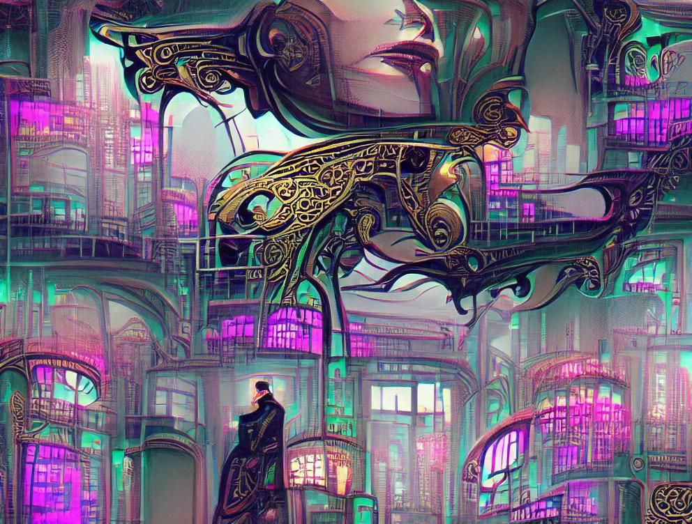 Novel Aesthetic - Cyberart Punknouvea